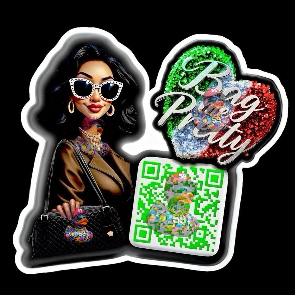 120 CUSTOM QR CODE STICKER PACK - Picture 8 of 16